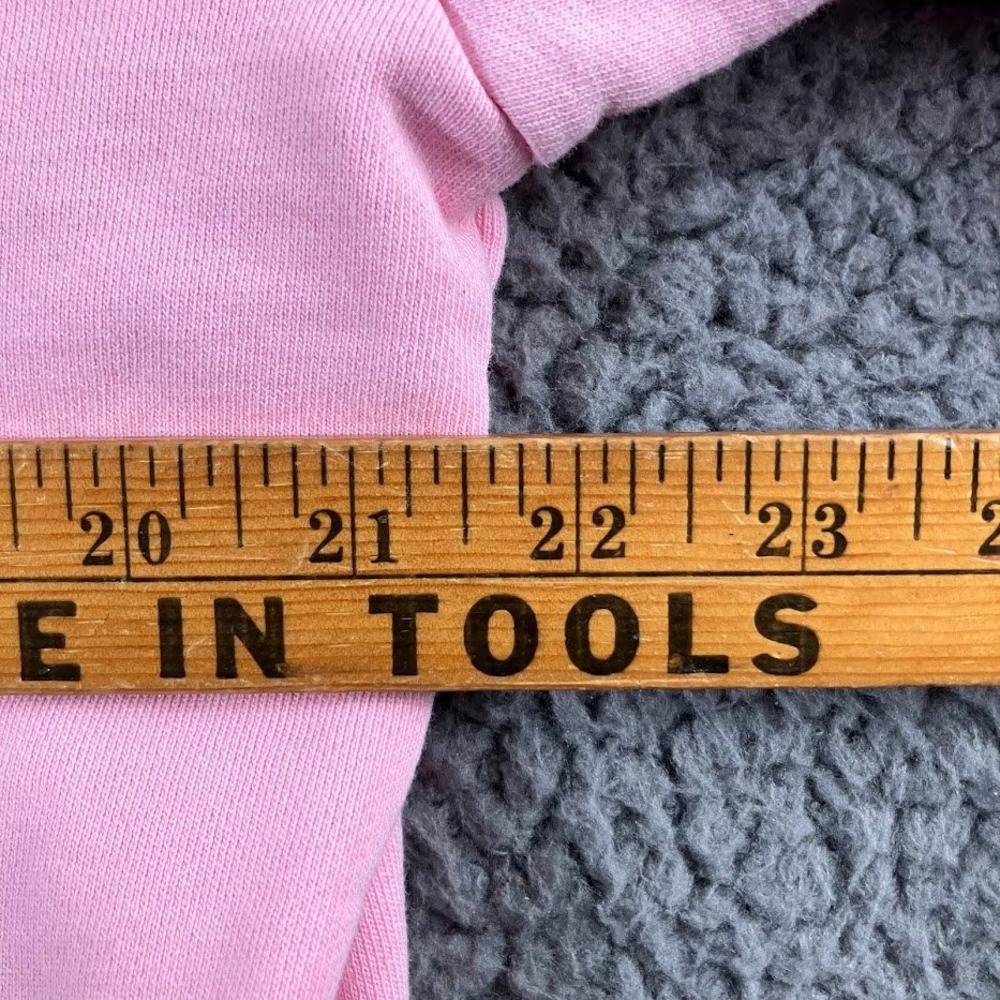 Teddy Fresh Colorblock Hoodie Mint Pink Lavender Embroidered Bear Logo Mens M - Picture 6 of 11